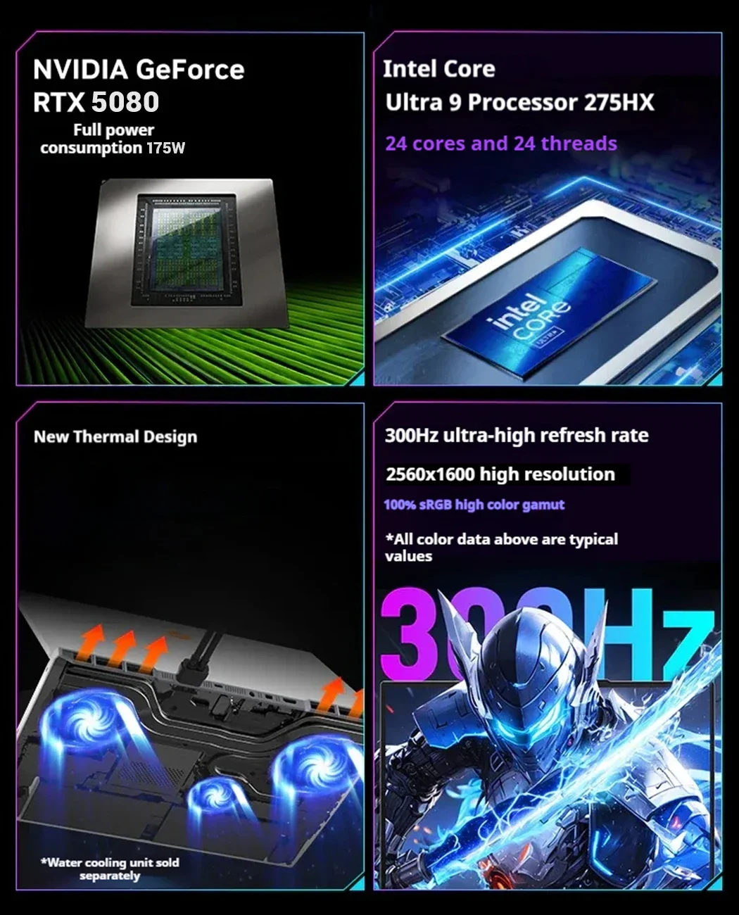 معالج MECHREVO 16 Ultra 16 بوصة Intel Ultra 9 275HX RTX 5080 QHD 300 هرتز كمبيوتر محمول للألعاب كمبيوتر عالي الأداء #5