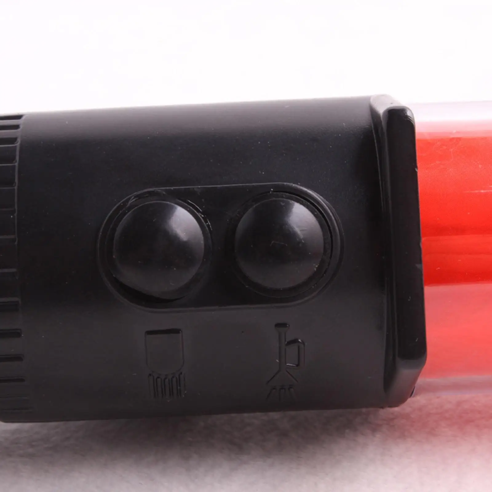 LED Traffic Signal Wand with Steady Glow and Blinking Modes for Traffic Direction Safety Lighting and Road Emergency
