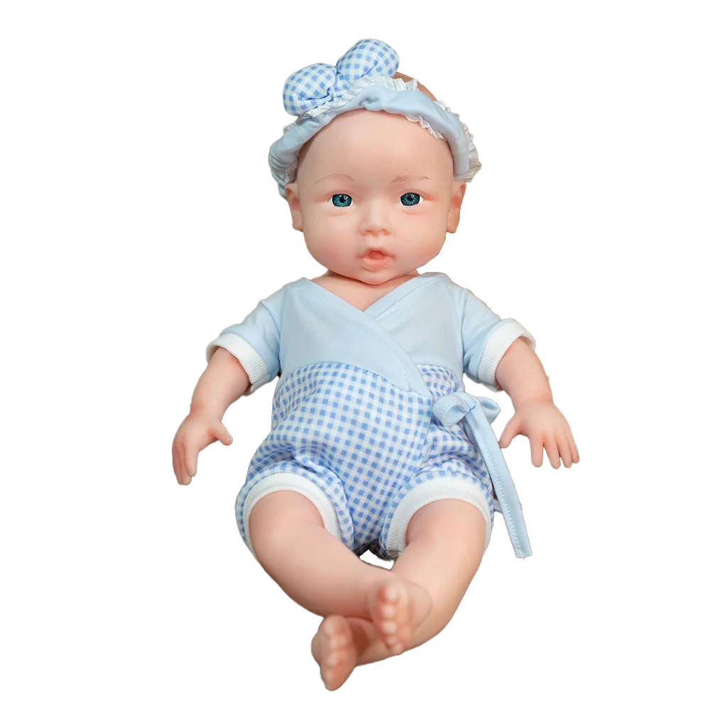 

COSDOLL 18inch 3.05kg 100% Full Body Silicone Reborn Baby Doll Realistic Girl Dolls Gifts Soft Baby DIY Blank Children Toys