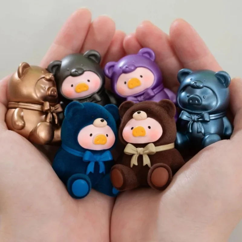 

Lulu The Piggy Teddy Mini Series Cute Grain Mystery Bag Blind Box Garage Kit Trendy Toy Doll Gift Decor Figurine Kawaii Model