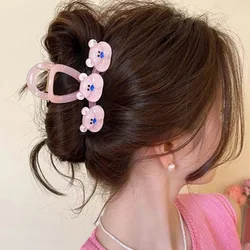 Cartoon Bear Hair Clip for Women Fashion Cute Hairpin Korean Girls Hair Claws Cute Shark Clip Summer Hair Accessories Headdress