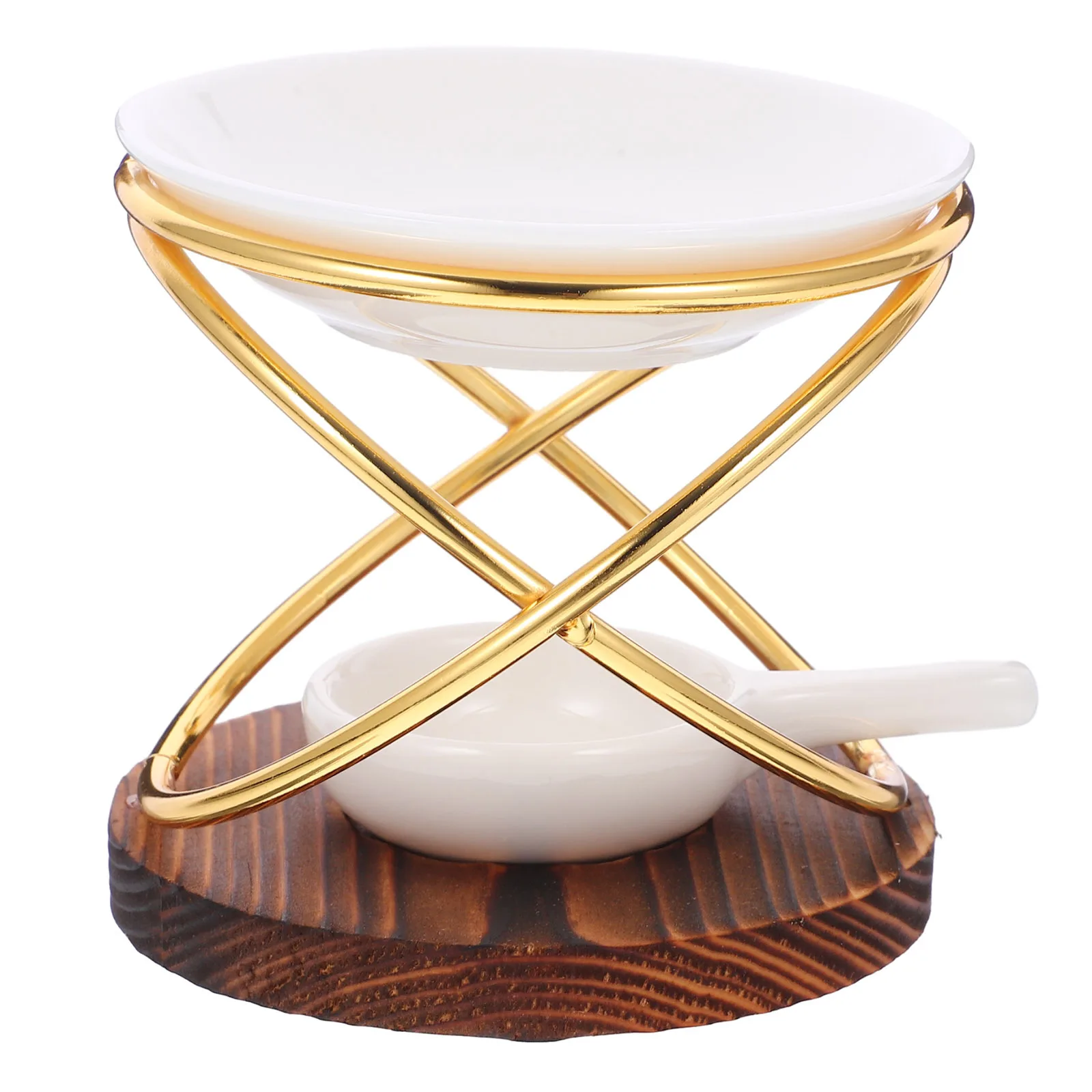 

Tealight Essential Oil Burner Ceramic Aroma Diffuser Holder For Home Decor Bedroom Living Room Wax Melt Warmer Incense