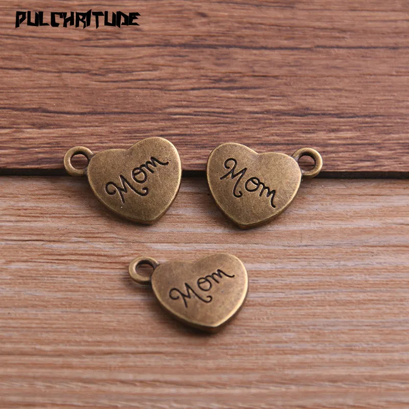 10PCS 14*18mm Three Color Metal Zinc Alloy Letter \