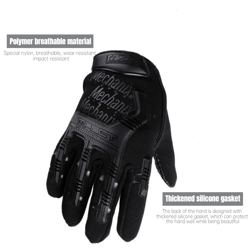 Outdoor Tactical Gloves Tactical Hard Knuckle Half finger Gloves Men's Combat Hunting Shooting Antiskid Workout Fitness Glove