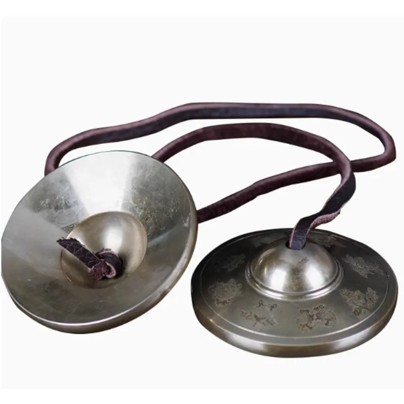 

Large Nepal Tinkle Bell Handmade Brass Cymbals Tingsha Bells Meditation Tools Buddhist Supplies Tantric Orff Instruments Gifts