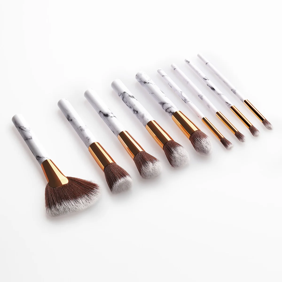 

9 Pcs Makeup Brush Set Cosmetics Professional Beauty Brushes Kit for Woman Powder