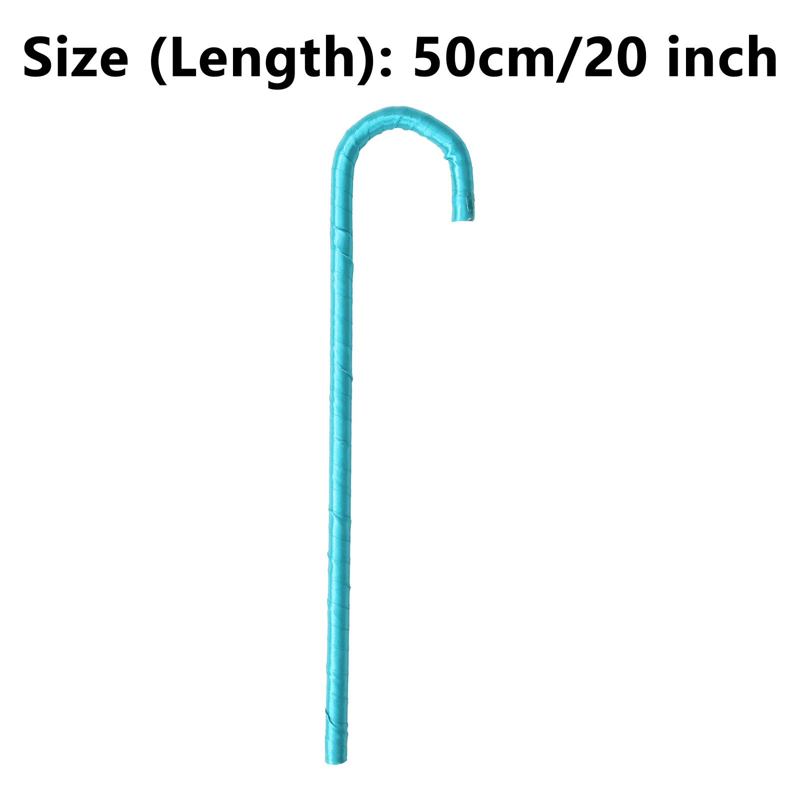 Bastón de baile de Jazz para niños y niñas, muleta de 50cm, bastón para caminar, espectáculo escolar, Halloween, Carnaval, Cosplay, accesorios de actuación para fiesta