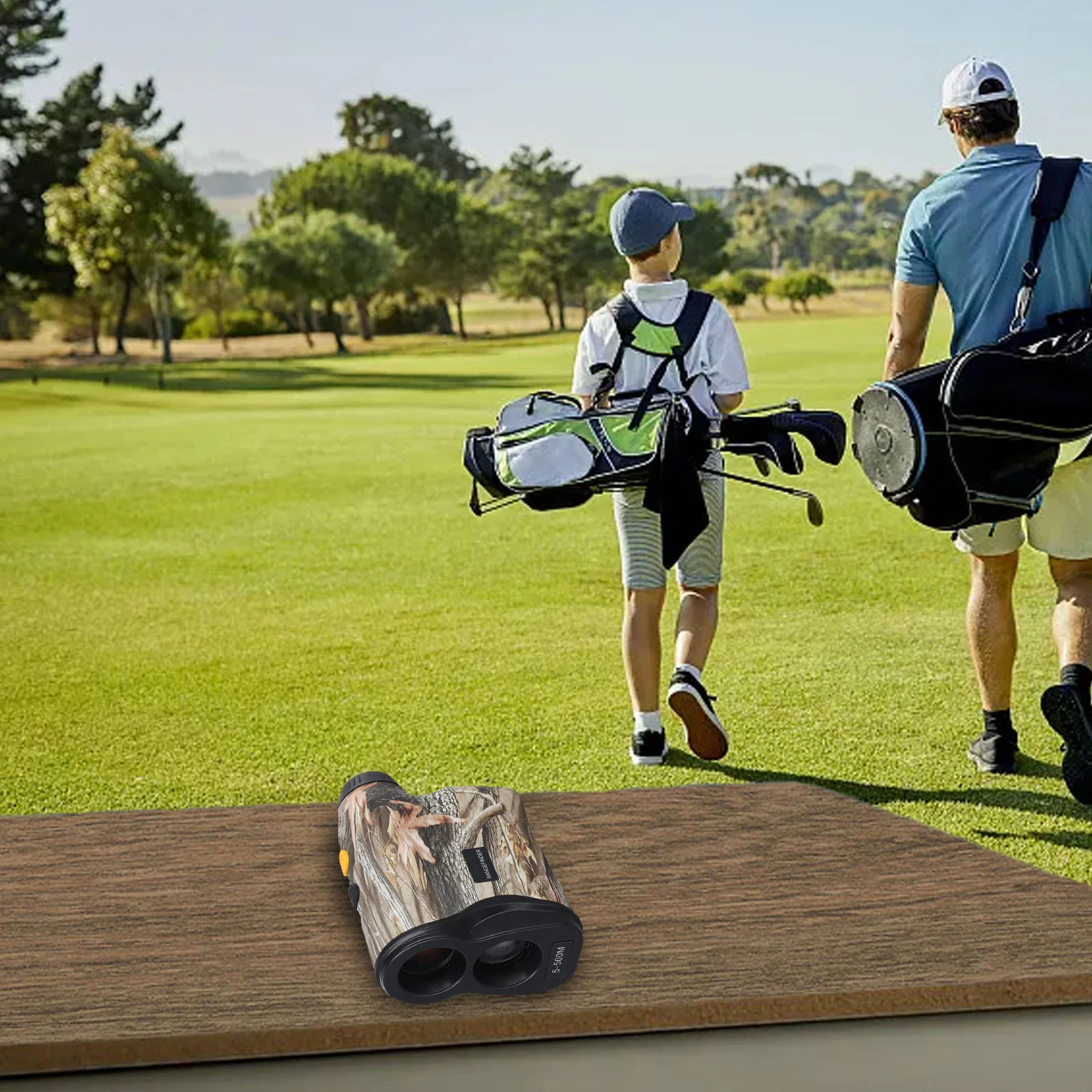 Golf-Monocular Range Finder Versatile Golf Range Finder with Speed Measurement and Flagpole Mode 500m Distance