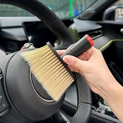 Car Wash Brush Dust Remover Car Air Conditioner Outlet Dust Removal Brush Soft Bristles Brushes for Car Cleaning Tools