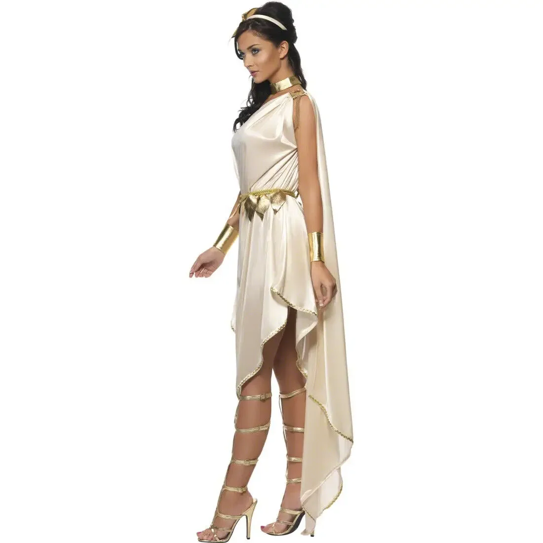 2024 Greek Goddess Costume Tunic Roman Women's Dress Tunics Disguise Antique