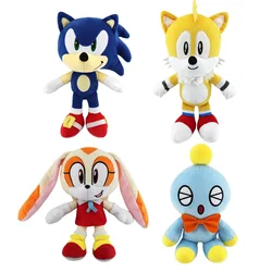 Sonic Hedgehog Boneca de pelúcia para meninos e meninas, Sonic, Kling, Coelho, Filme, Jogo, Brinquedos periféricos, Novos produtos, Presentes