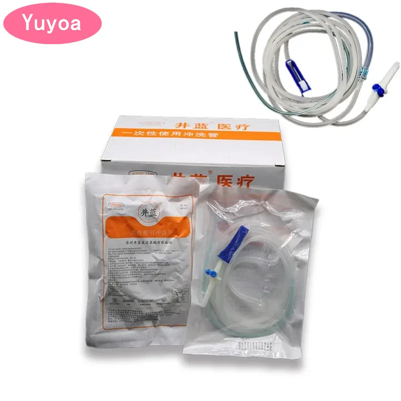 10pcs Dental Oral Irrigation Disposable Tube Dentistry Implant Surgical Hose Irrigation Set Dentist Clinic Consumables