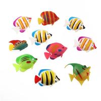 10 Pcs Robot Ornament Ocean Decor Decorations Artificial Floating Fish Plastic Fish Artificial Moving Fish Small Flaot Fish