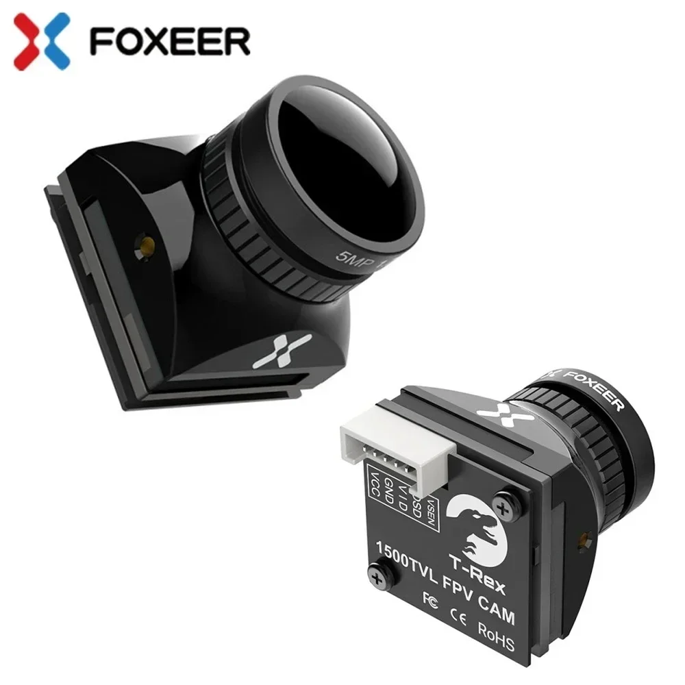 

FOXEER T-REX Micro/Mini 1500TVL Camera 0.001Lux Super OSD WDR 4:3 16:9 PAL/NTSC Switchable Full Weather for RC FPV Racing Drone