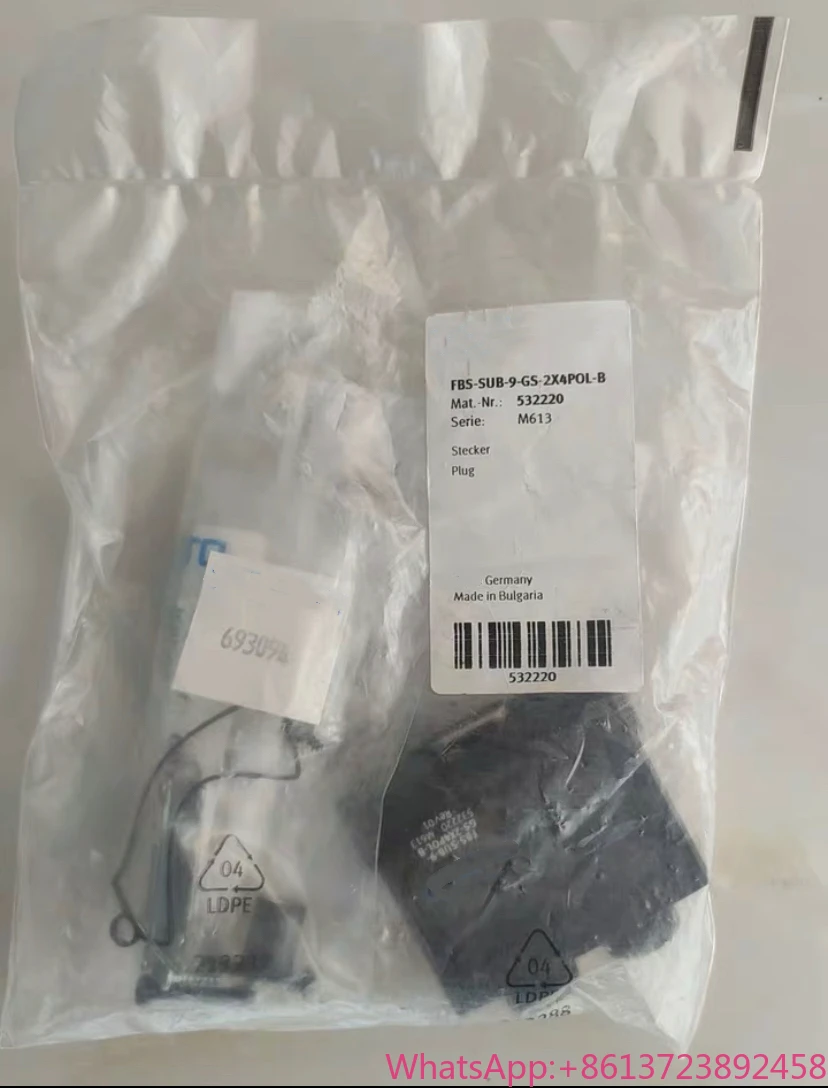 

Brand New FBS-SUB-9-GS-2X4POL-B 532220 FBS-SUB-9-GS-DP-B 532216 FBS-SUB-9-BU-IB-B 532218