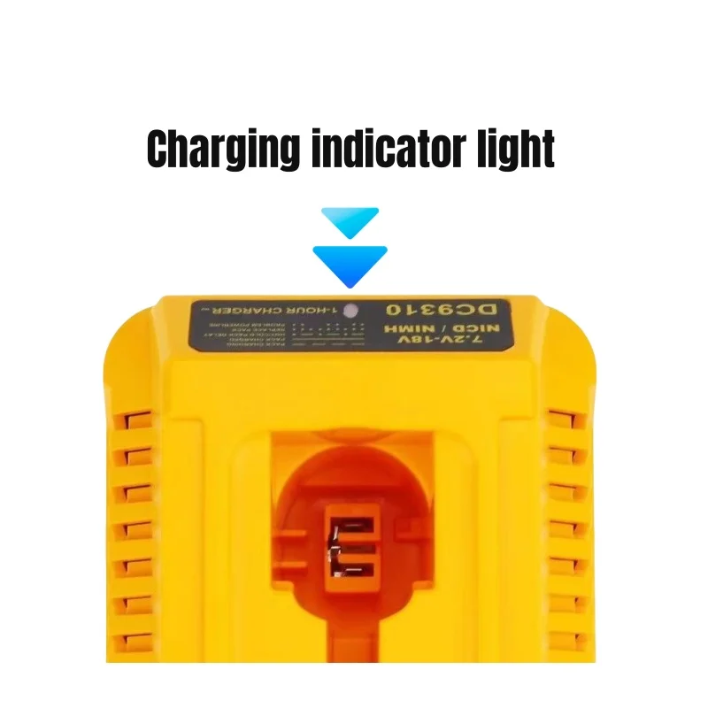 DC9310 Replacement Charger For Dewalt 7.2V-18V Ni-Cd Ni-Mh Battery DW9057 DC9071 DC9096 DC9099 DE9038 DE9091 DW9098 EU plug