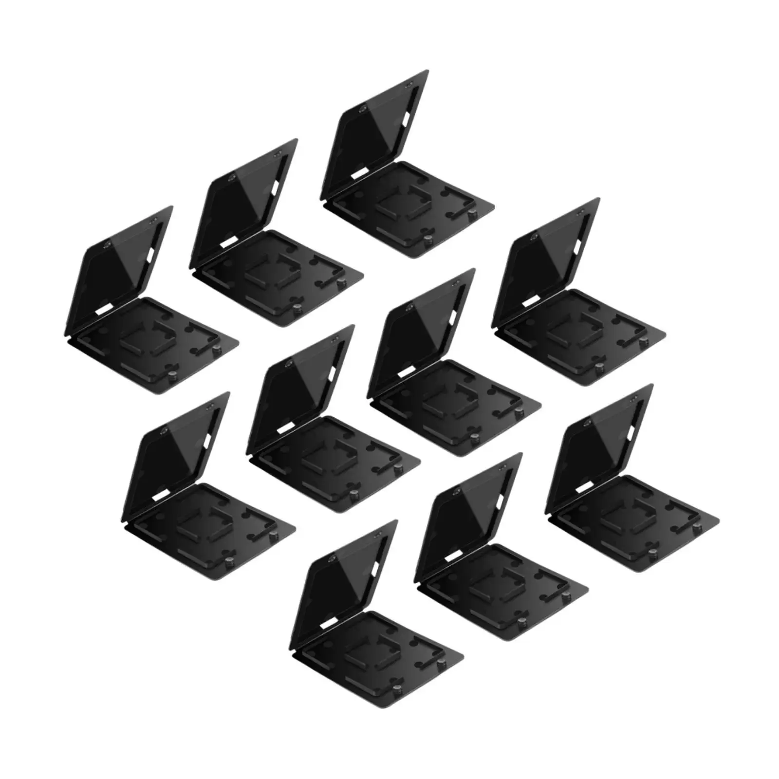 

10Pcs Small Hives Beetle Traps Reusable Reliable Catcher Beetle Barn Trap Set Beekeeping Supplies Case Traps Hives Boxes