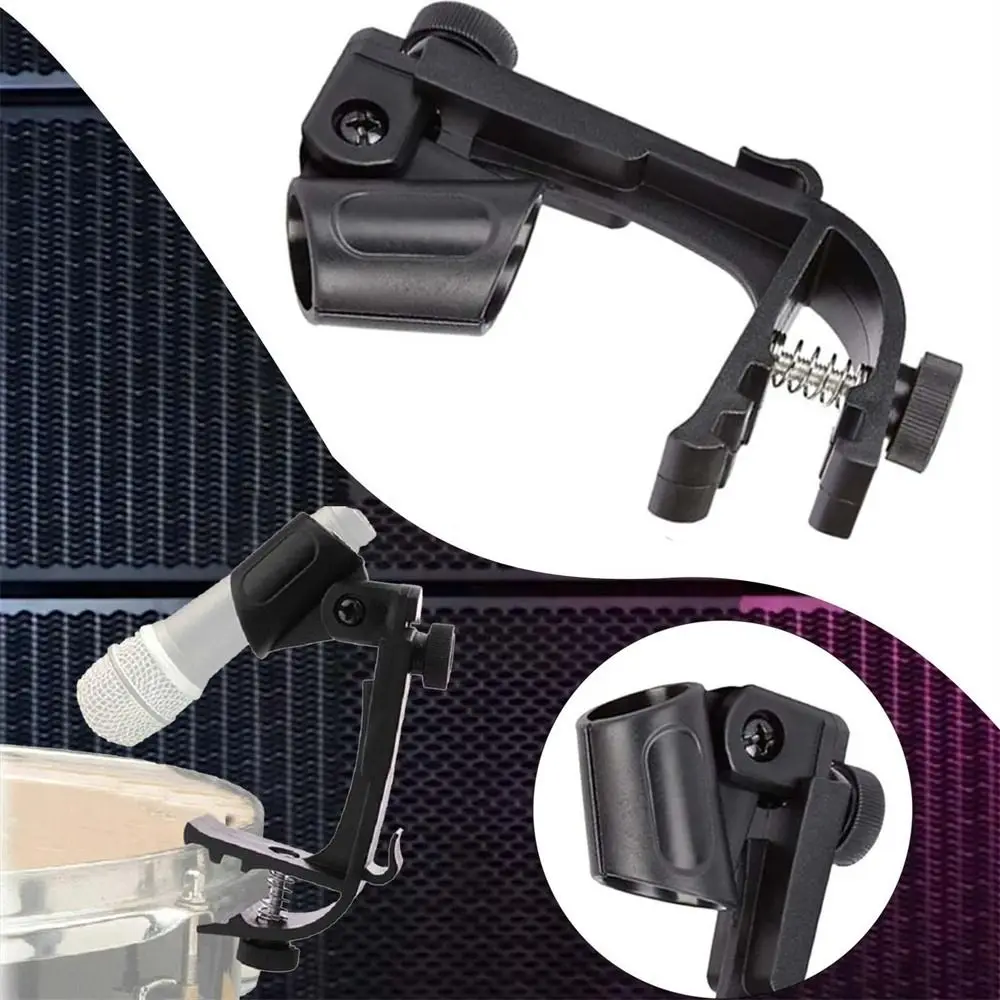 

Mic Clamp Stand Clip On Drum Instrument Accessories Drum Mic Stand Drum Microphone Clip Drum Microphone Holder Clip Holder
