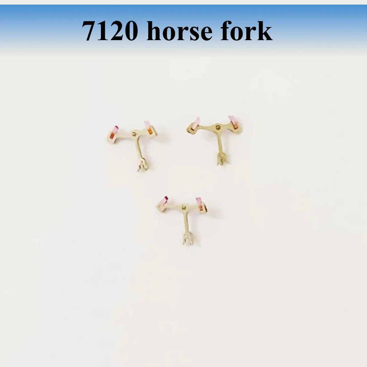 

Watch Accessories Horse Fork Suitable for Shanghai 7120 Movement Watch Repair Parts Escapement Fork