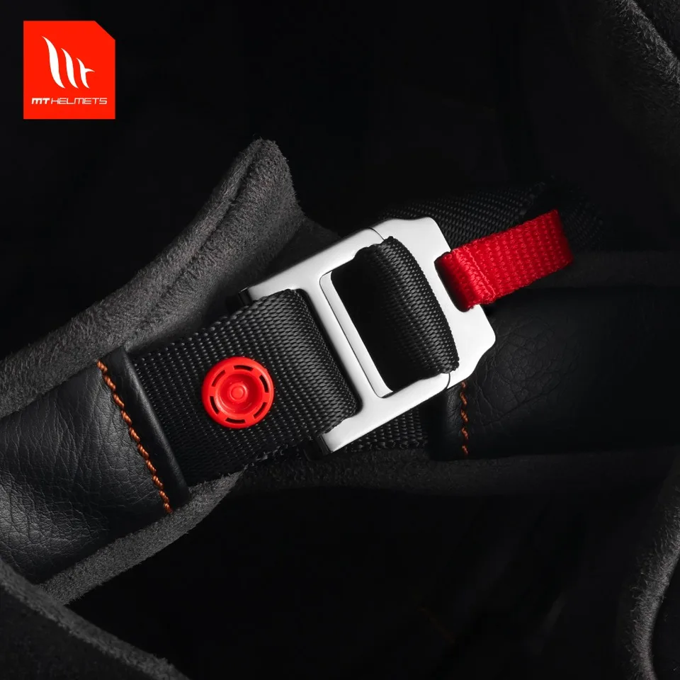 MT Capacetes Leves Capacete de Motocicleta RAPIDE PRO CARBON Material Original Full Face ECE Forte ABS Shell Fivela Dupla D