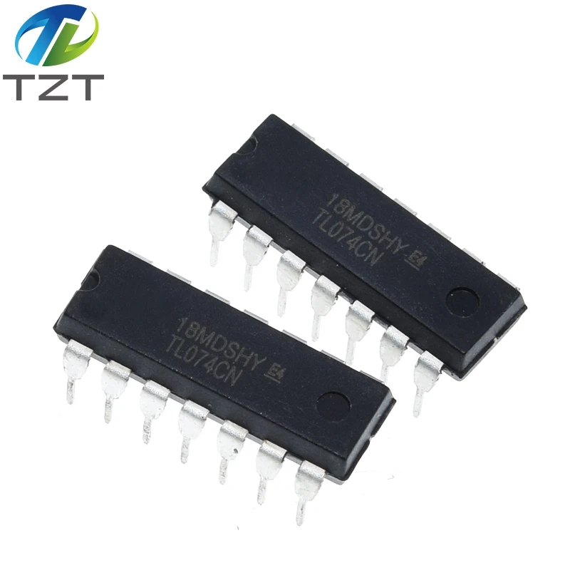 DIYTZT 10PCS TL074CN  TL074 074CN