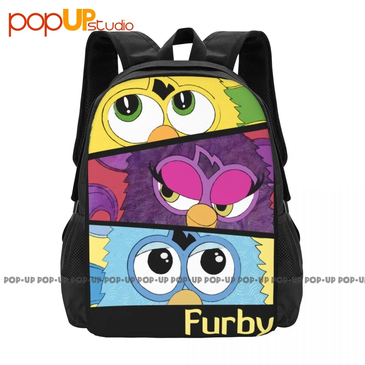 Furby Backpack Large Capacity School Art Print 3d Printing School Sport Bag