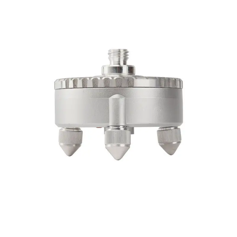 Electric fine-tuning base universal 12 wall level meter rotating 360 fine-tuning base tripod floor meter accessories bracket