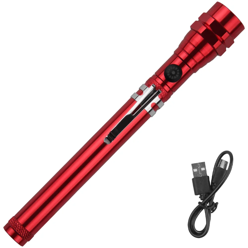 

Портативный USB-фонарь с гибкой магнитной конструкцией и яркими светодиодами для ночного и безопасного использования