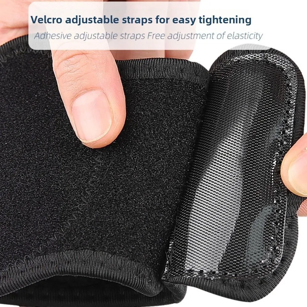 

Hot Black Adjustable Knob Hammer Toe Corrector Comfortable Durable Toe Straps Toe Straightener for Curled Toes