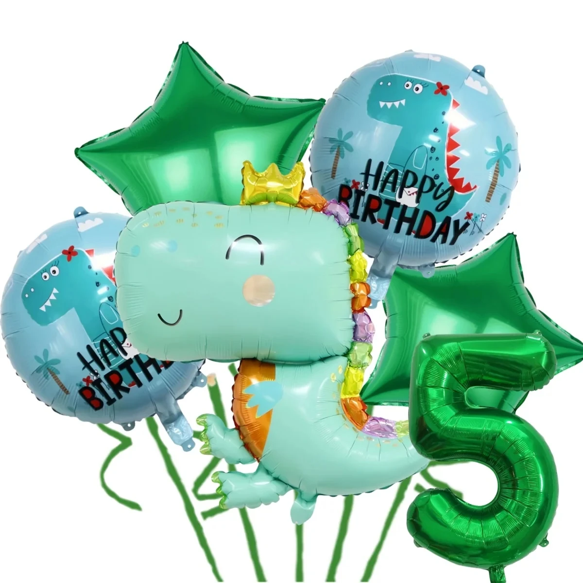 Cartoon Dinosaur Birthday Party Decorations Latex Balloons Baby Shower Gift Bag Cup Plate Straw Kids Favors For Party Supplies