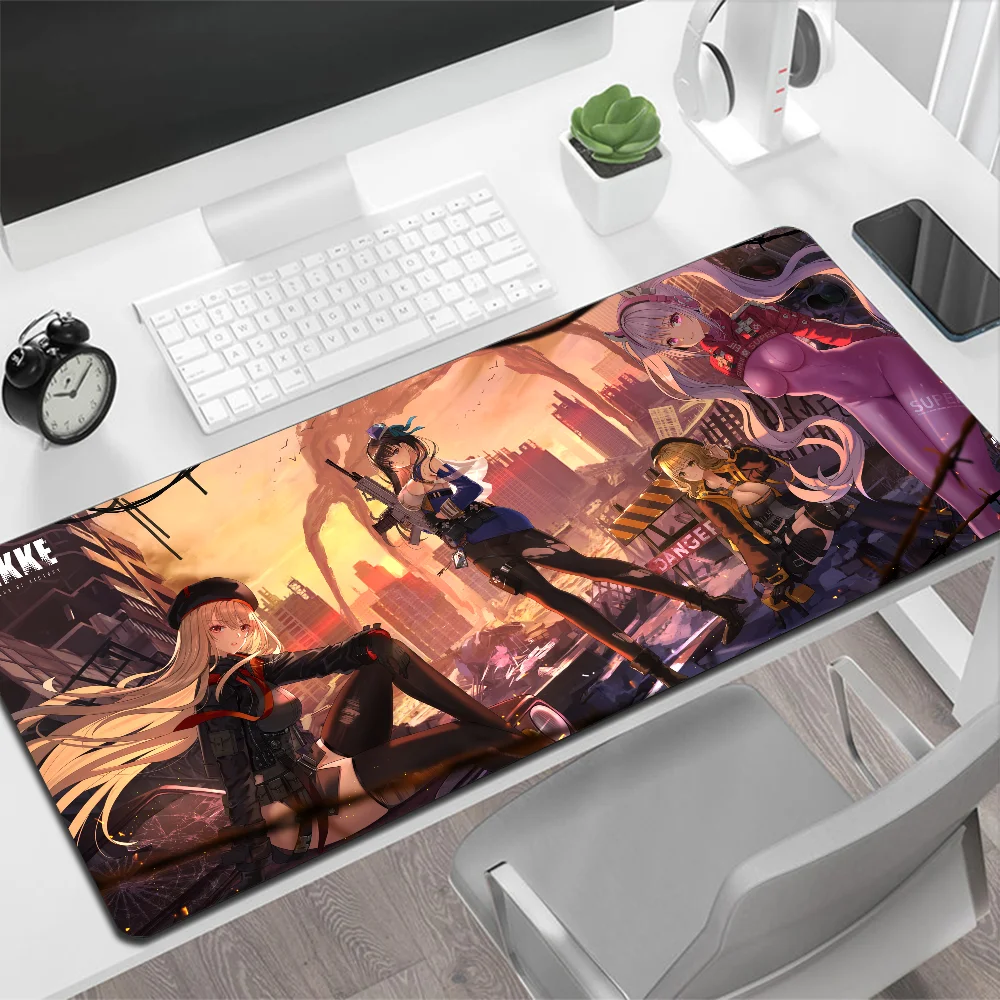 Goddess of Victory Nikke Large Mouse Pad Gaming Mouse Pad PC Gamer Computer Mouse Mat Big Mousepad XXL Carpet Keyboard Desk Mat