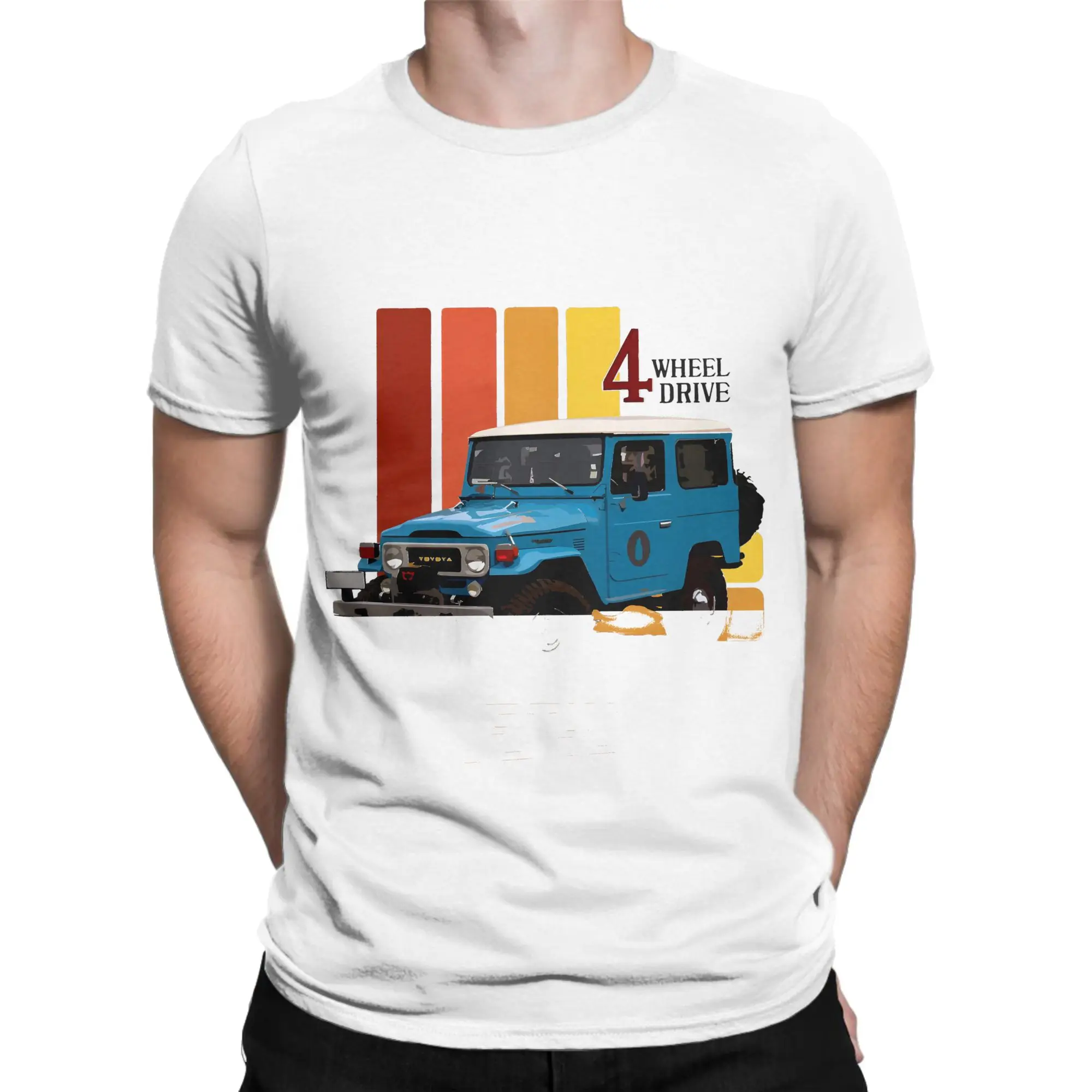 FJ40 SUV Land Cruiser Merch Unisex T Shirt Pure Cotton Tee Fashion  Tops T-shirt