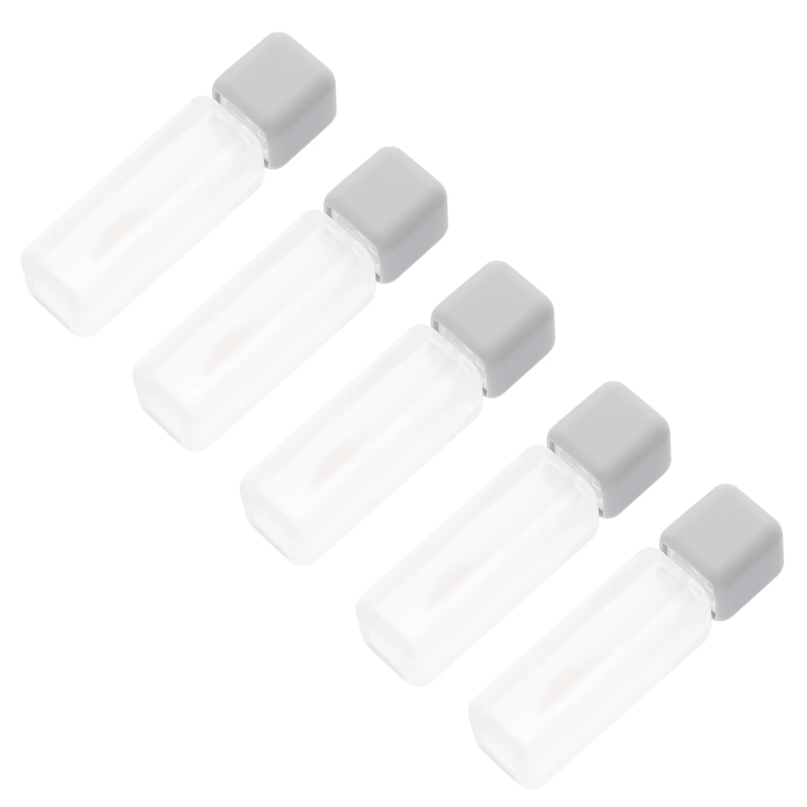 5 Stuks Lipgloss Buizen 6Ml Hervulbare Lege Mini Lippenbalsem Flessen Draagbare Reizen Gebruik Diy Lipstick Containers Lippenstift Diy Buizen