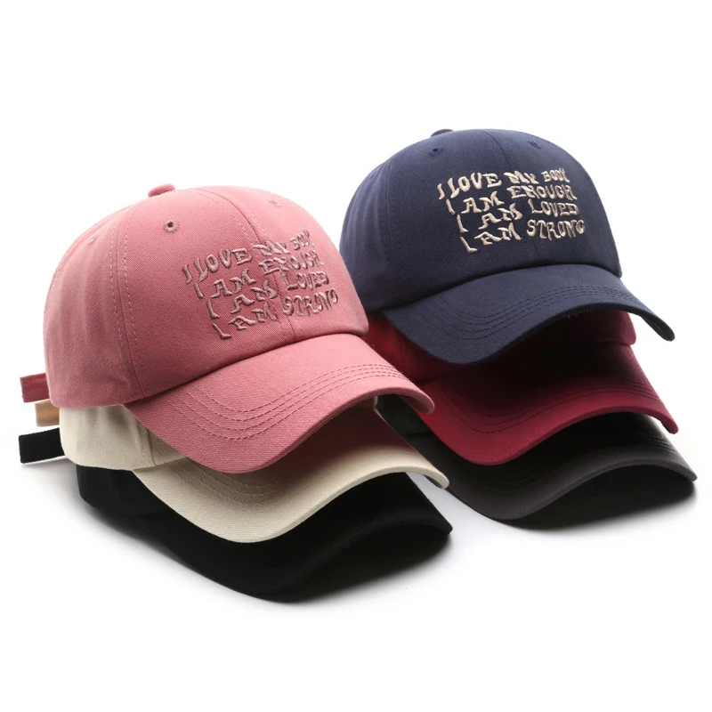 

Fashion Letter Embroidery Men's Baseball Cap Summer Outdoor Trucker Hat Sport Dad Hat Unisex Snapback Women's Hat Gorras hombre
