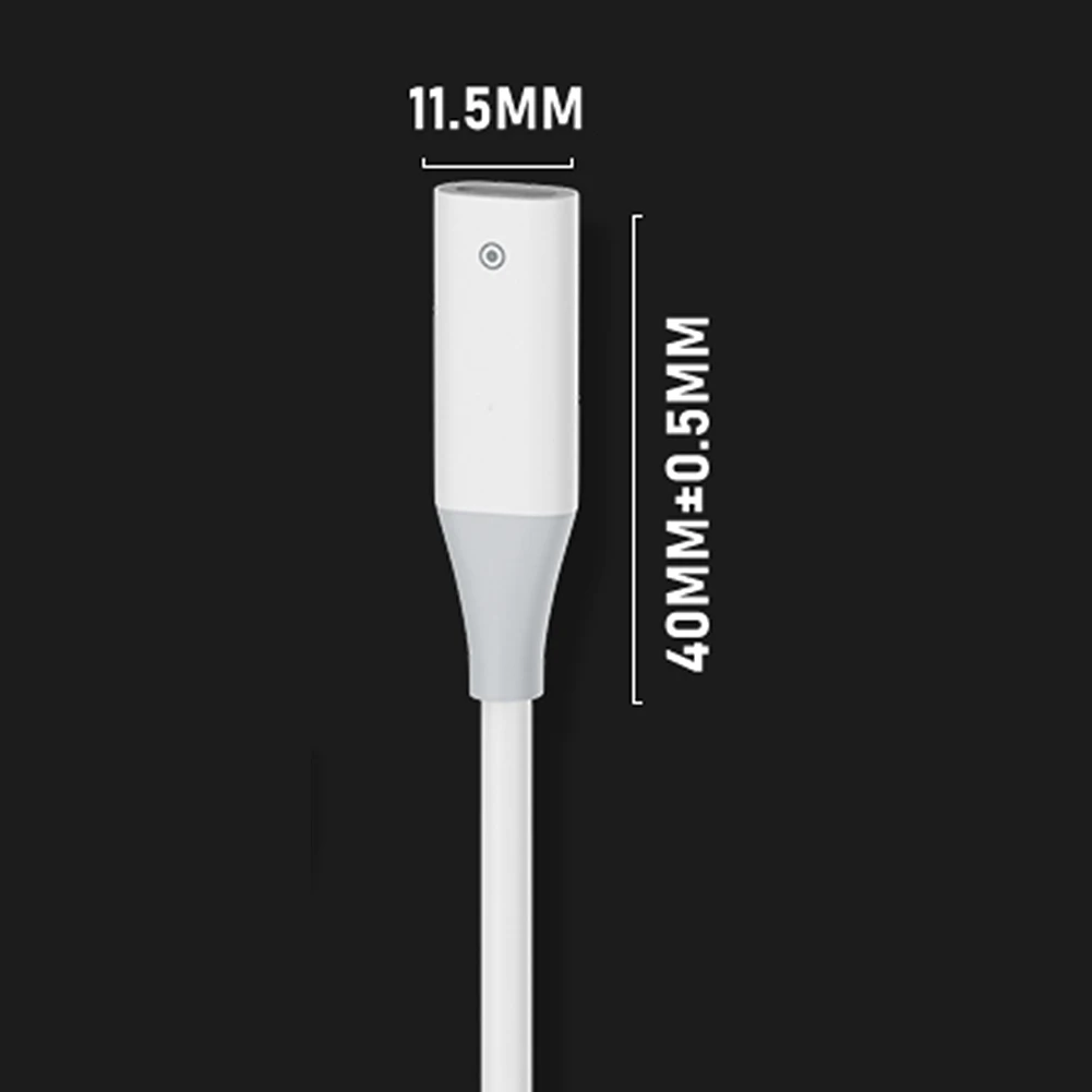 สายชาร์จปากกาสไตลัส USB A/Type-C สายชาร์จเฉพาะ Plug and Play พร้อมไฟแสดงสถานะสําหรับ Apple Pencil Generation 1