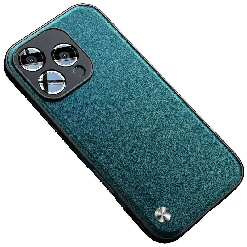 For Oppo Reno 15 14 F Pro 14 FS 5G Case Stylish Simple Frosted Vegan Leather Cover For Reno15 Promax Shockproof Bumper Funda