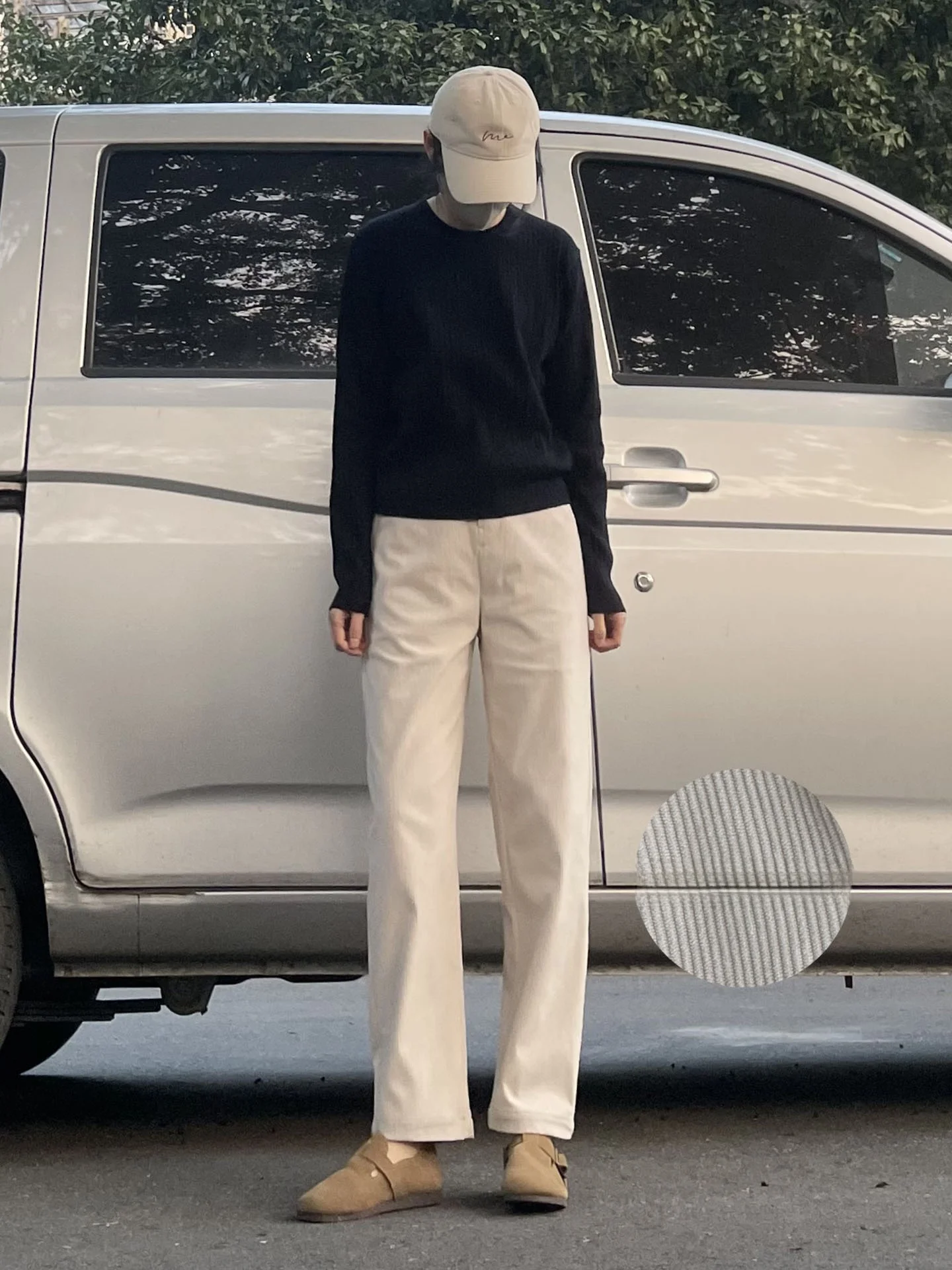 

Удобные простые женские вельветовые брюки прямого кроя Весна 2026, повседневные свободные брюки в винтажном стиле со средней/высокой талией на молнии