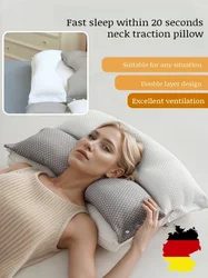 Doublelayer neck pillow special source sleep pillow core sleep aid sound sleep pillow