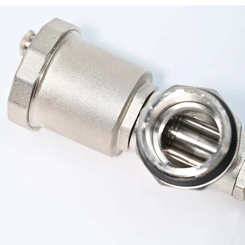 Ein Satz/dn25 Messing endteil mit Entlüftung ventil, Ablass ventil