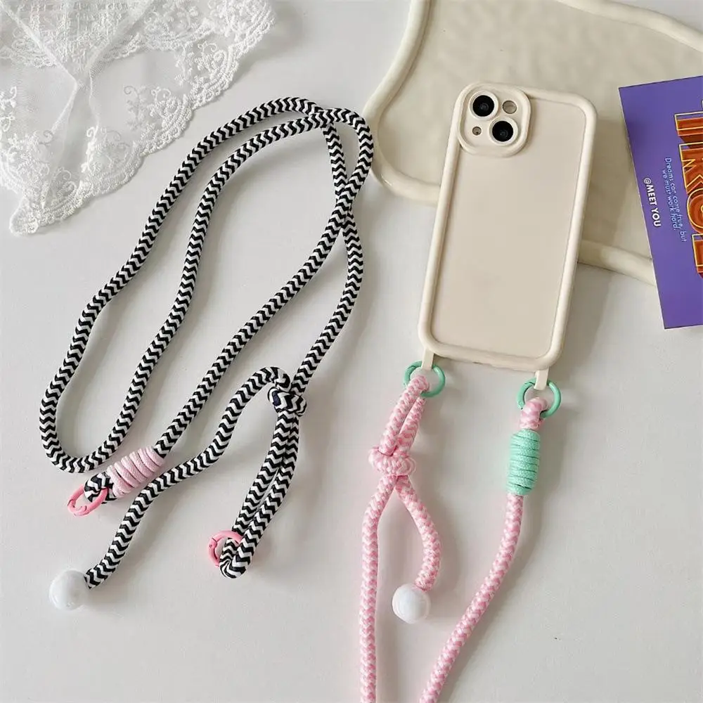 Шнурок с бусинами для карт, шнурок-патч, маленькие летние тканые ювелирные изделия, аксессуары для Apple SAMSUM VIVO OPPO HUAWEI