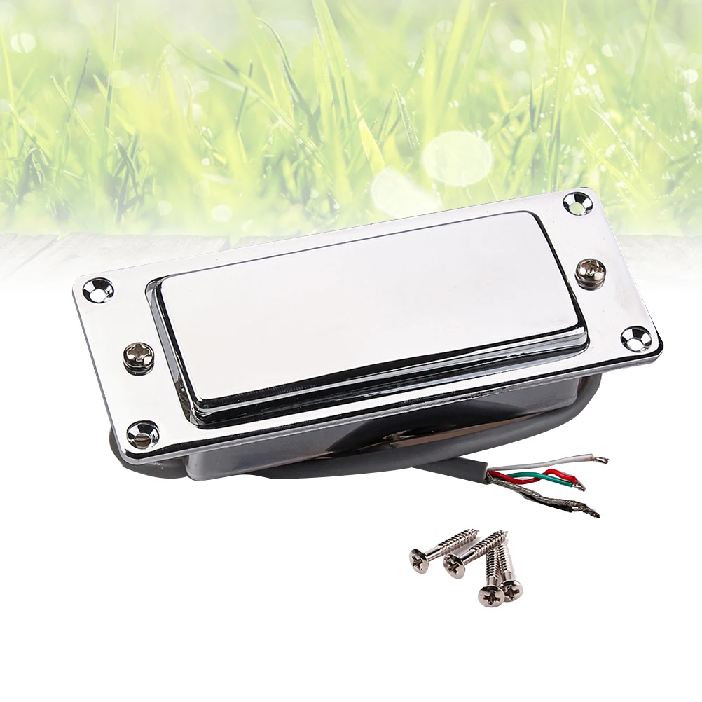 

Copper Shell Pickup Guitar Accessory Humbucker Neck Bridge Bass Traditional Glassy Tone Pickups