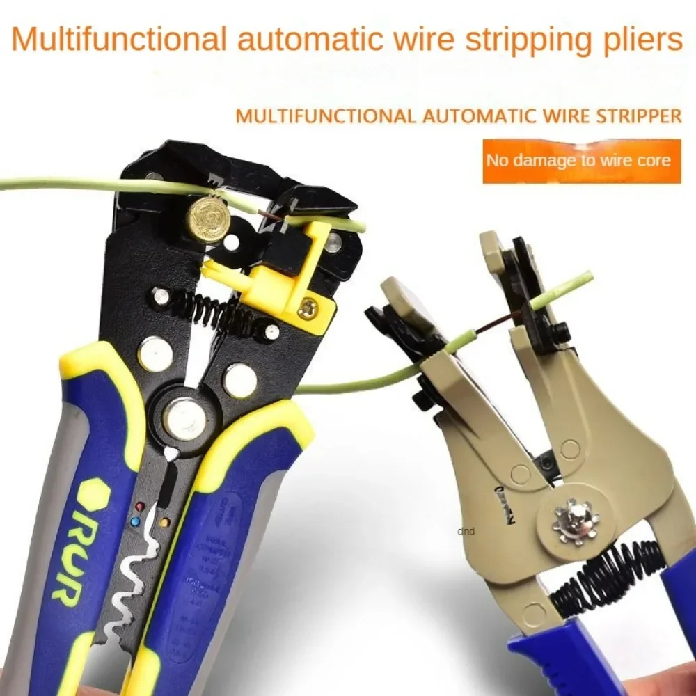 يده سلك متجرد سريعة الأسلاك النحاسية تجريد أداة Decrustation ذو طيات قابل للتعديل سلك كهربائي كابل قشر كهربائي قطع