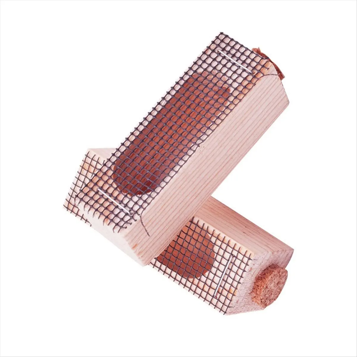 A62Z Wooden Queen Bee Cage, Mutil-Functional Beehive Bee Cage Rearing Cage Cell, Bees Queen Post Prisoner, Beekeeping Tools