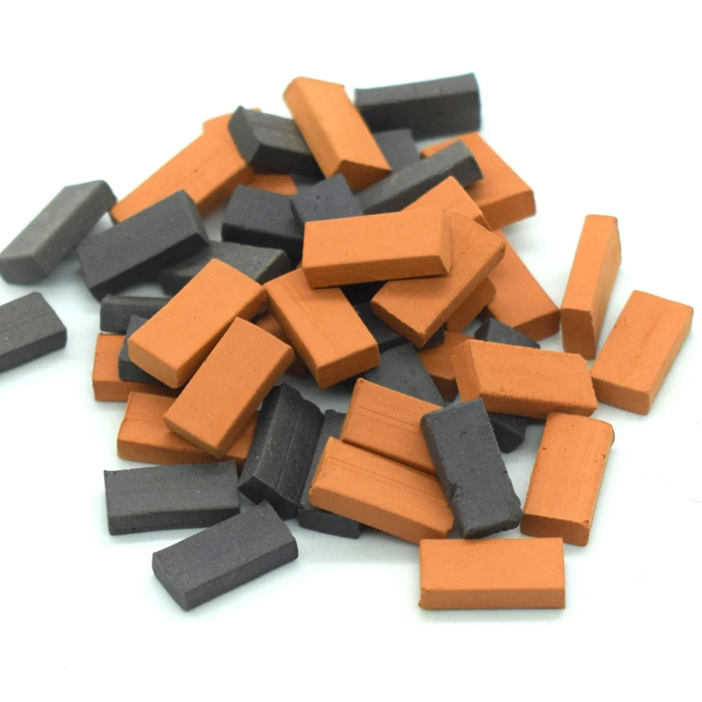 Мини-кирпичи в масштабе 1:35 для строительства песочного стола, цементная модель, кирпич, маленький дом, ручная работа, «сделай сам», украшение для дома