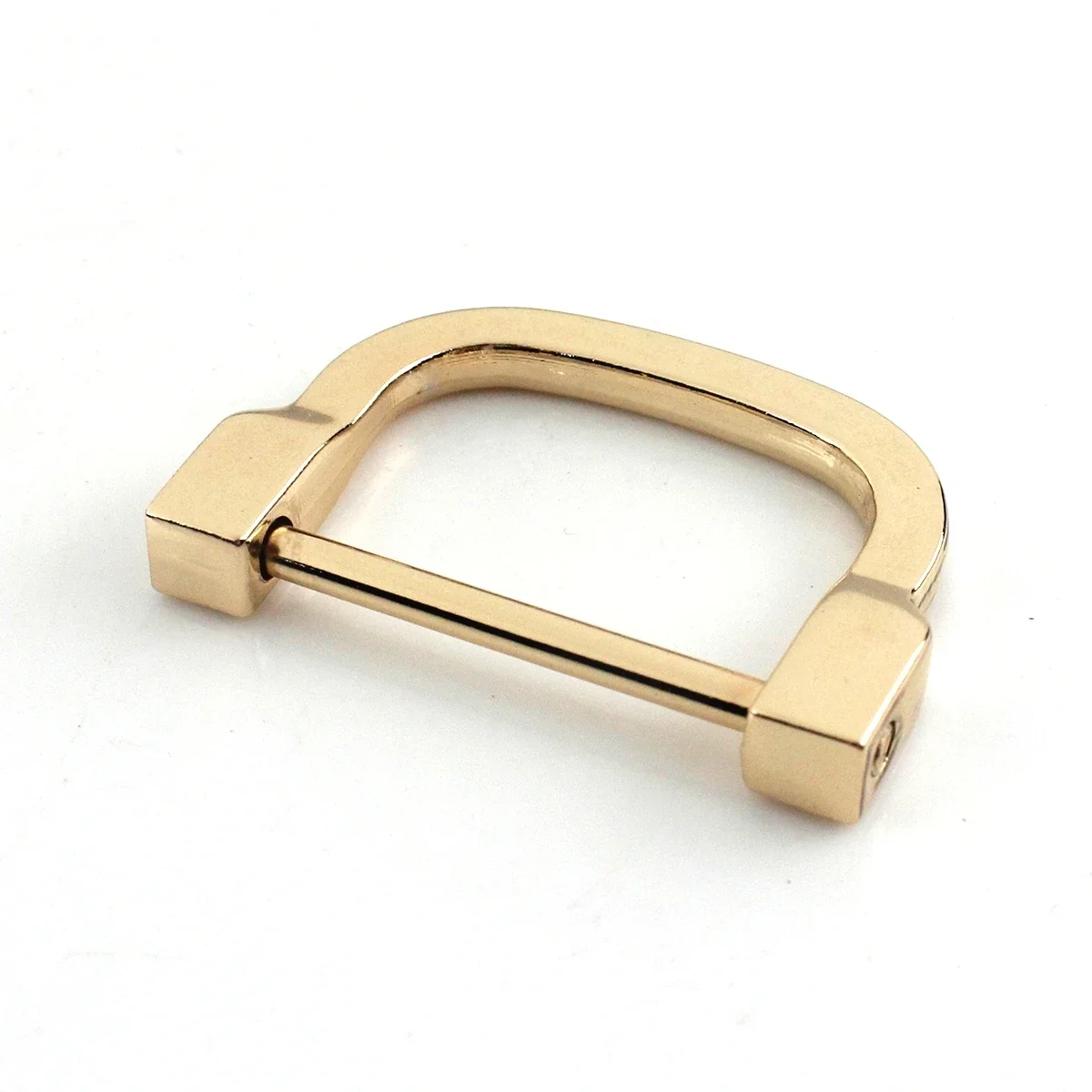 1PC Metal D-ring Buckle Shackle Screw Clasp Pin Joint Connecter Leather Craft Bag Strap Parts Accessories