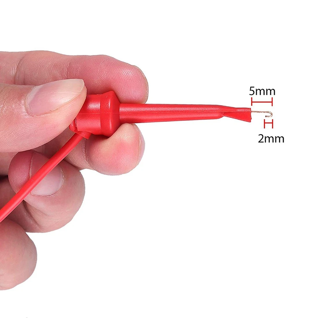 AB33-Universal Oscilloscope Probe With Accessories Kit 100Mhz Oscilloscope Clip Probes With BNC To Test Lead Kit
