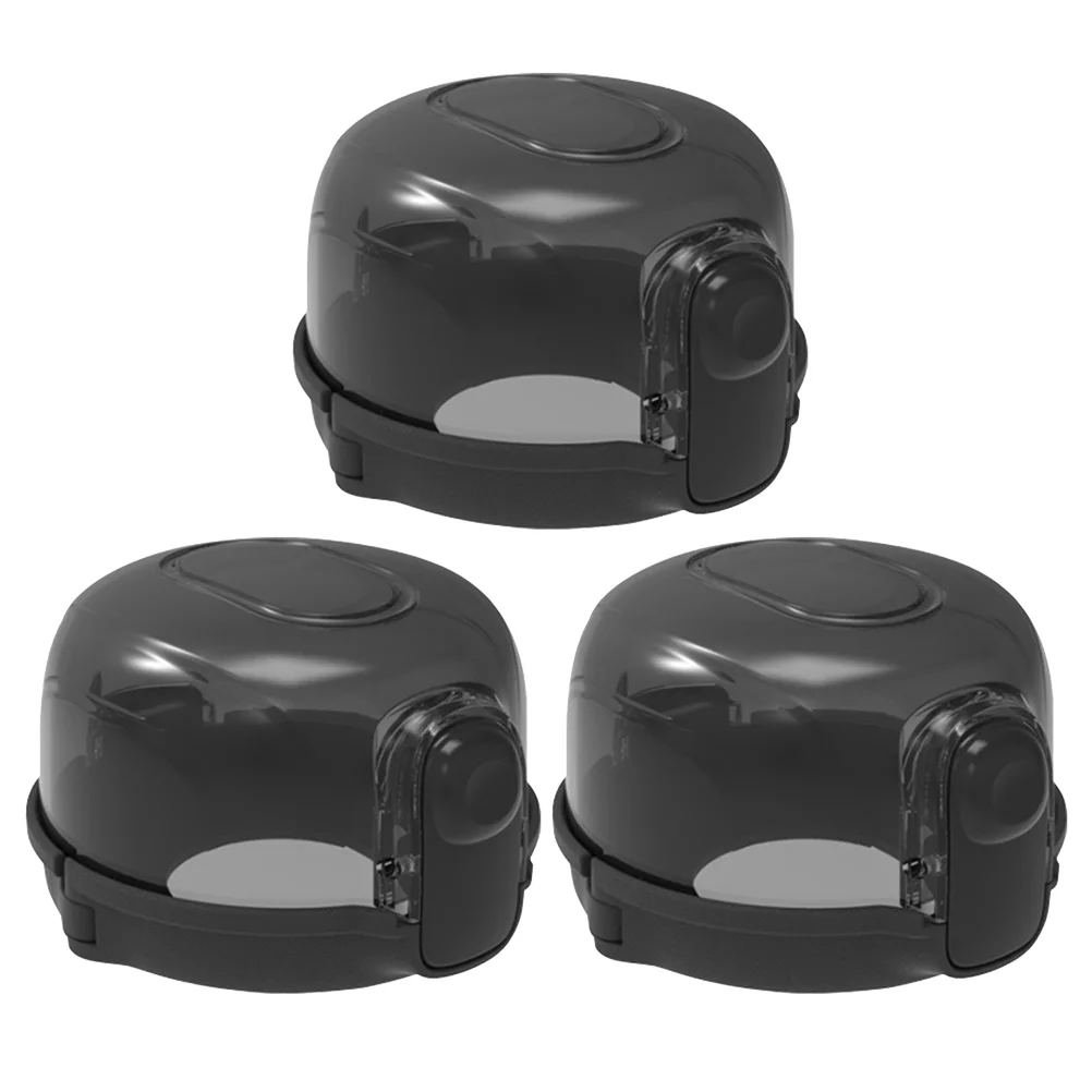 3 Pcs Switch Cover Stove Knob Covers for Child Safety Kitchen Guard Gas Oven Lock