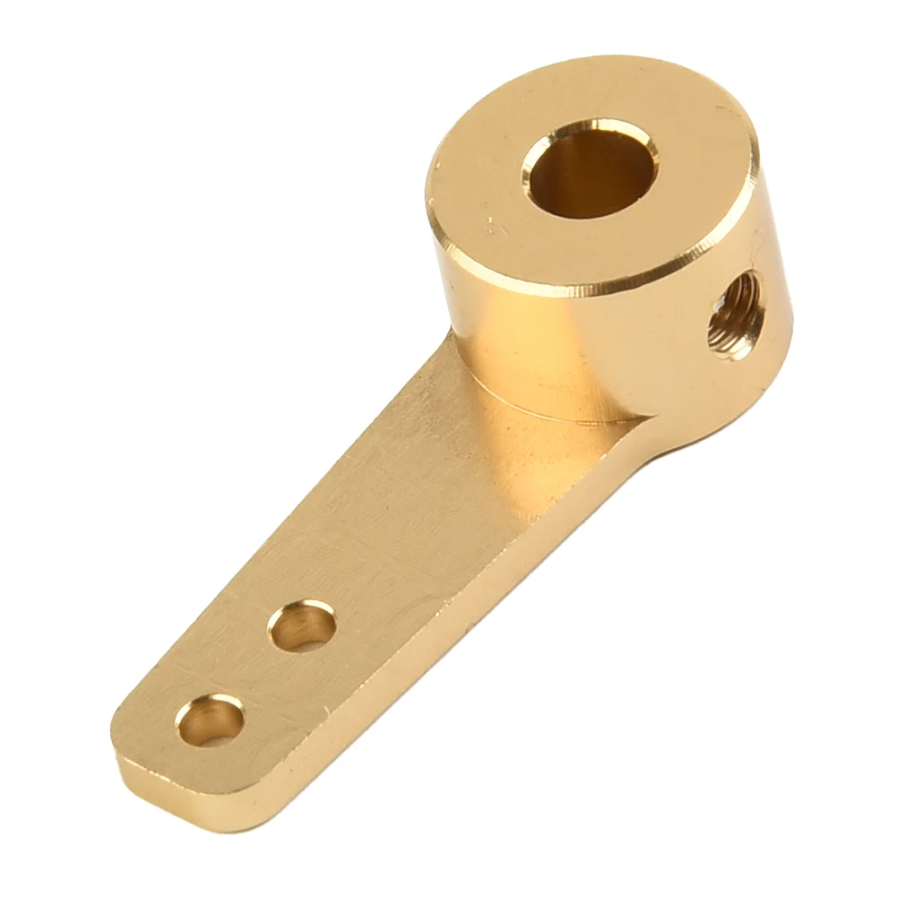 Screw Mount Steering Rudder Tiller Arm For RC Model Car Boat Bore Size 31mm/41mm/51mm Made Of Aluminum Alloy Material