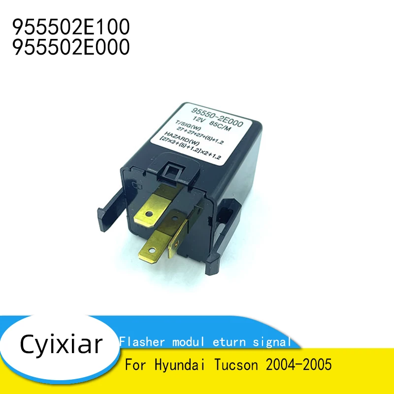 

955502E100 for Hyundai Tucson 2004-2005 Flasher Modul Eturn Signal 955502E000 New Genuine OEM Part