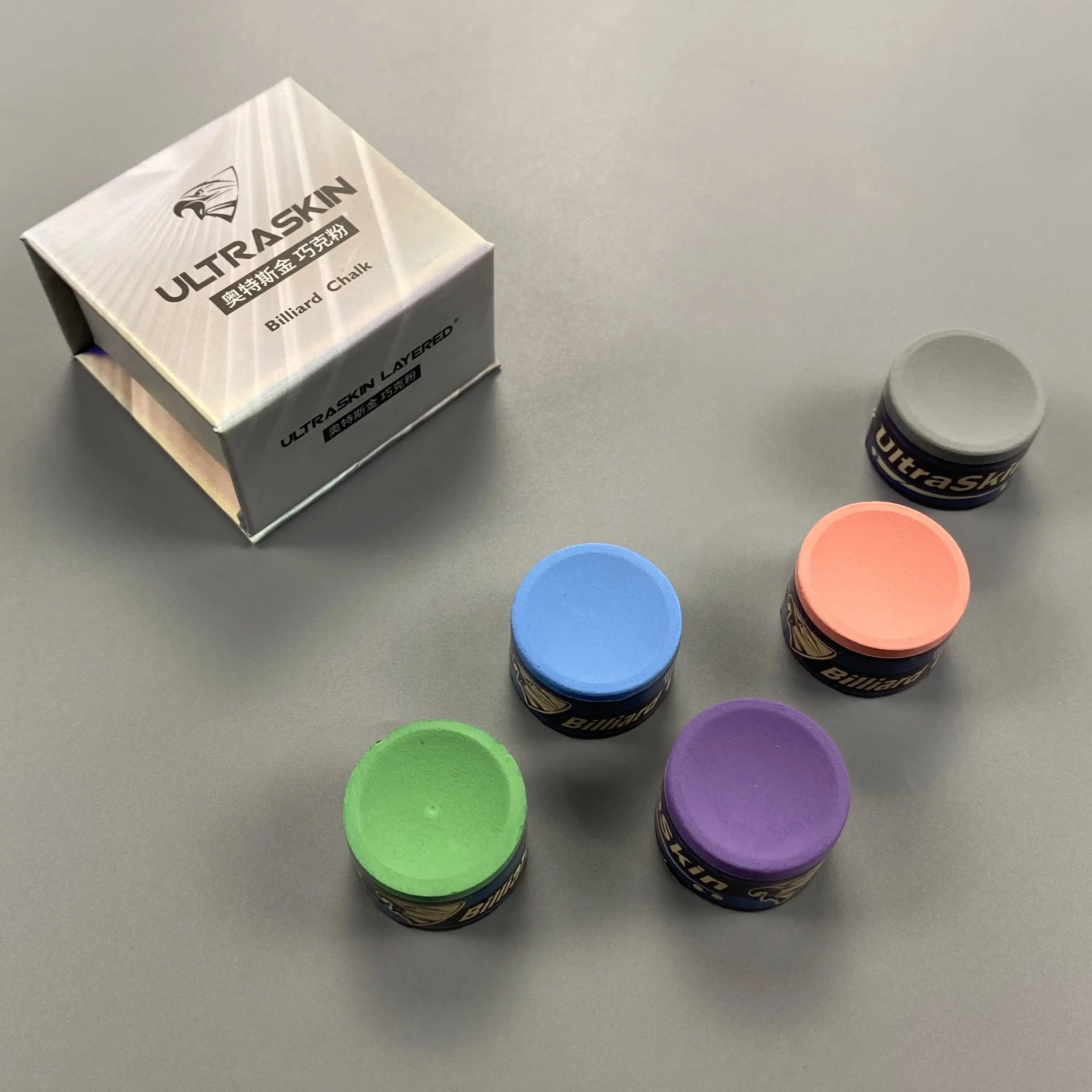 

Хит продаж: круглый мел для бильярдных киев, аксессуар для снукера и пула, мелки синего, зеленого, серого, розового, фиолетового цветов